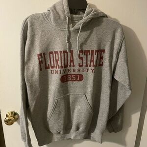 Gray Florida State University Hoodie